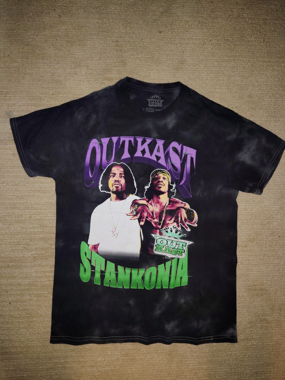OutKast Stankonia Tie-Dyed Short Sleeve Shirt